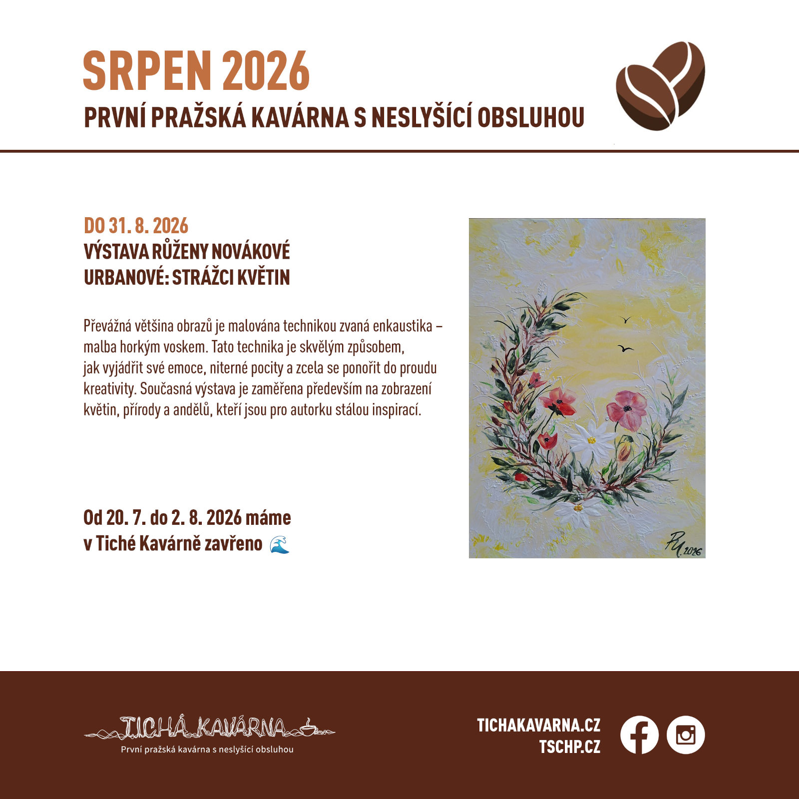 Srpen kavárna 2026