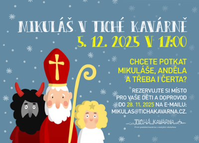 Do Tiché kavárny opět přijde Mikuláš