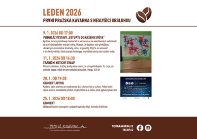 Program kavárny na leden 2026