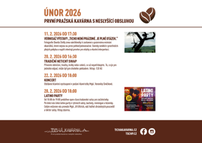 Program kavárny na únor 2026