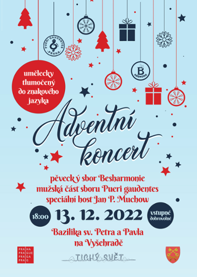 Adventní koncert umělecky tlumočený do znakového jazyka