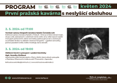 Květnový program Tiché kavárny je tu!
